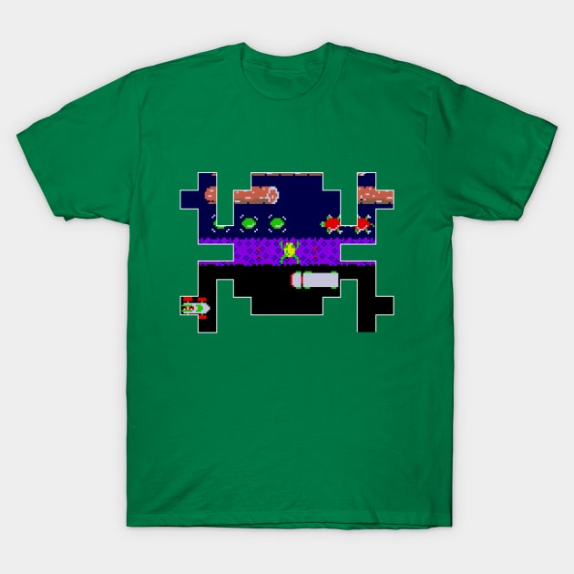 Frogger Tribute T-Shirt by 8-BitHero